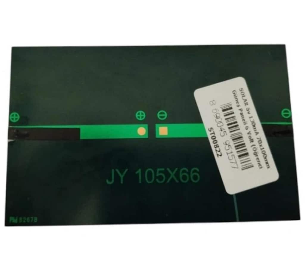 69x100mm 6 Volt - 0.8 Watt - 0.13A Solar Pil Güneş Paneli - 4