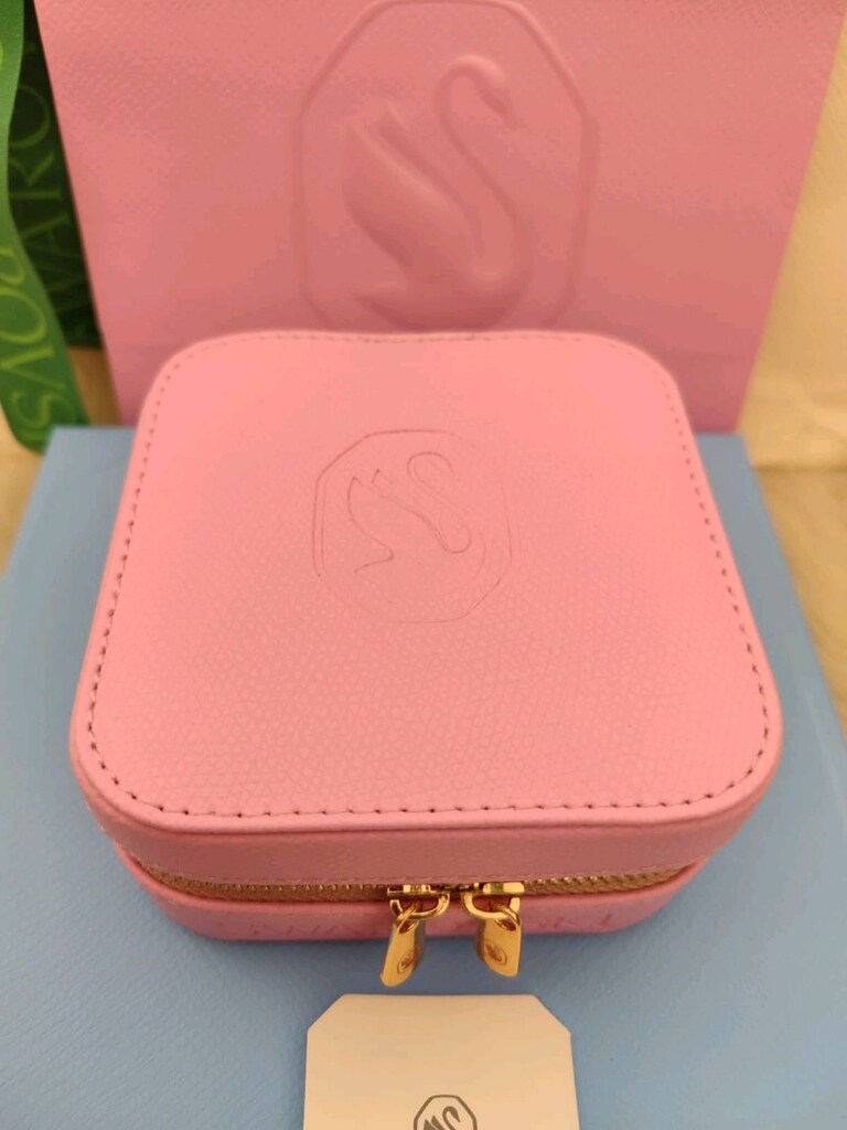 Swarovski Pembe Takı Kutusu - 4