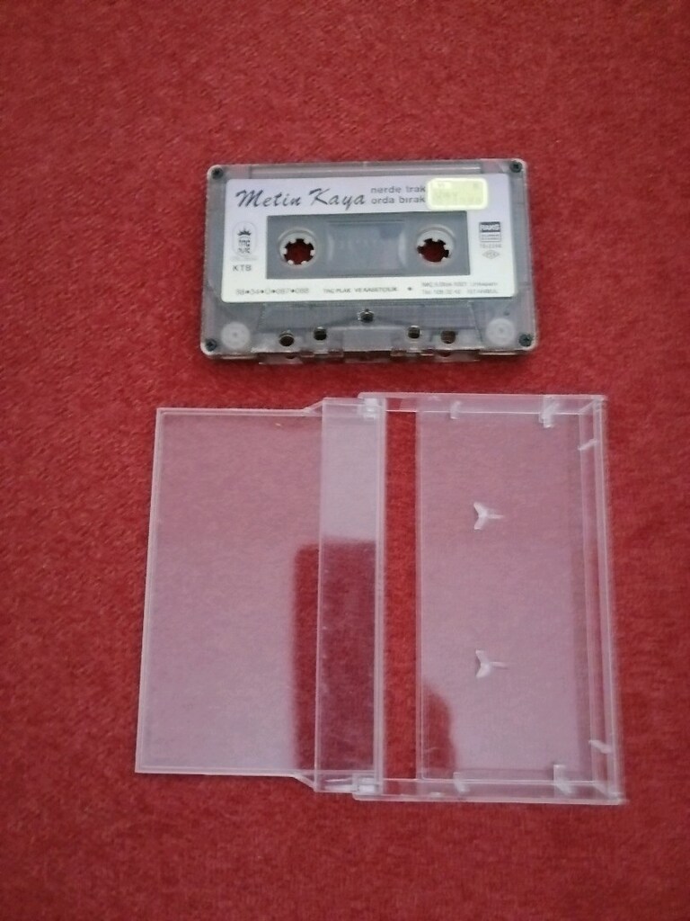 METİN KAYA /NERDE TRAK ORDA BIRAK KASET NADİR BULUNUR - 7