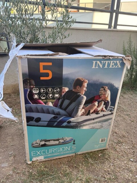 excursion 5 intex şişme bot 6 kişilik 300kg taşıma