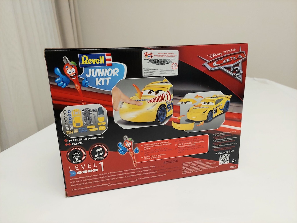 Revell Junior Kit - Cars Dinoco (Sıfır Kutusunda) - 10