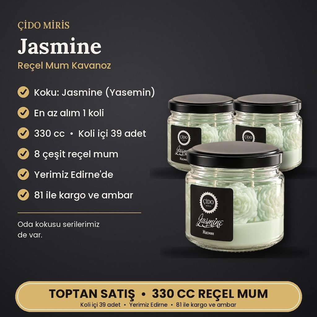 KOKULU MUM 330CC JASMINE ÇİDO MİRİS - 2