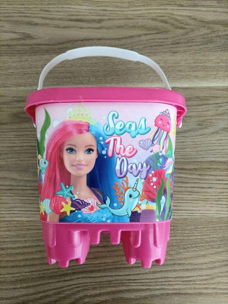 Dede Barbie Deniz Kızlı Plaj kale kovası - 2