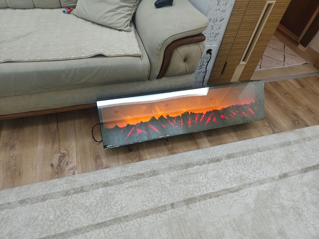 Elektirkli dekoratif şömine - 3
