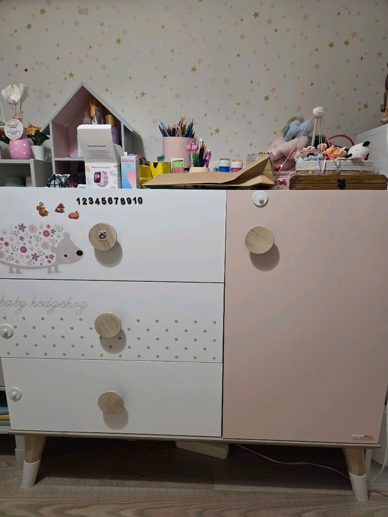 Alfemo Kids 3 kapılı dolap ve şifonyer - 7
