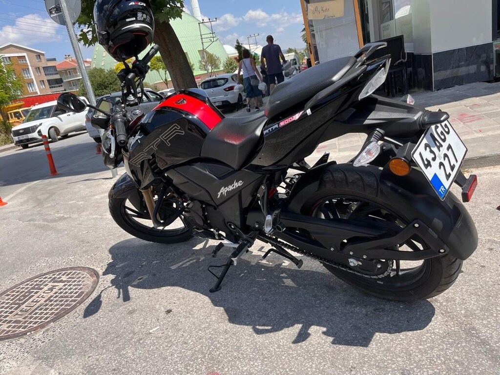 TVS APACHE RTR200 HATASIZ DÜŞÜK KM MOTOR - 8
