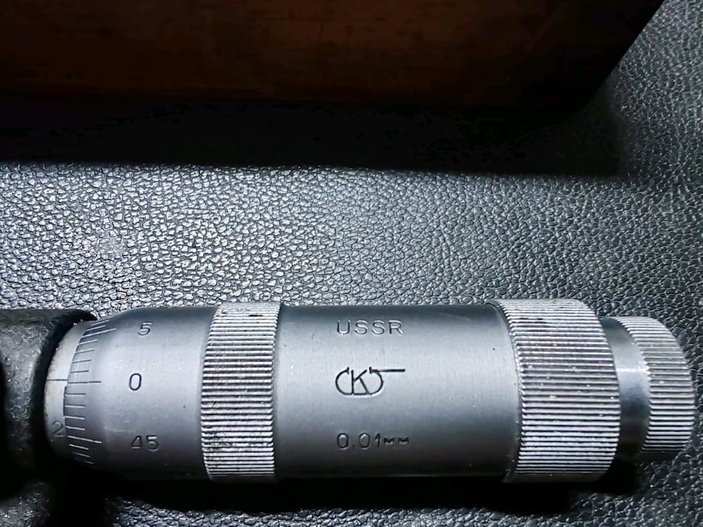 SSCB (Eski Sovyet) Yapımı outside micrometre - 5
