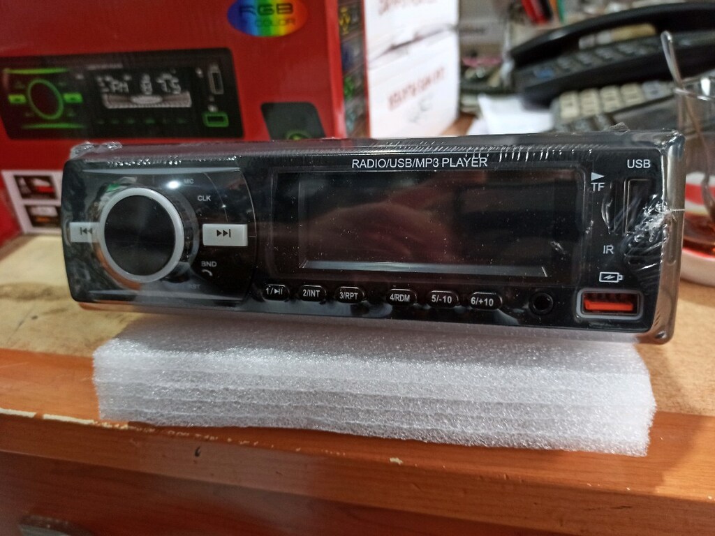 sıfır oto teyp USB AUX RADYO BULUTUT ÇİFT ANFİ ÇIKIŞLI - 2