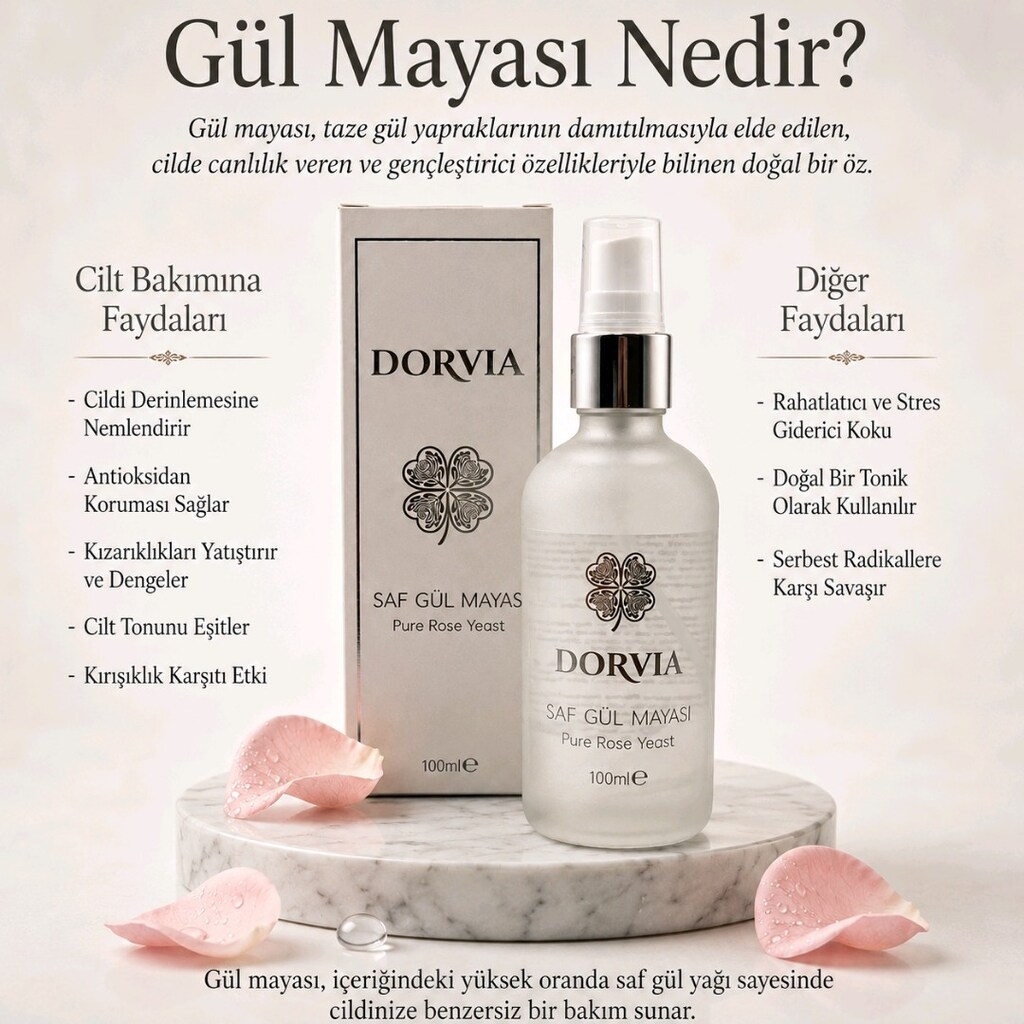 Dorvia Saf Gül Mayası - 2