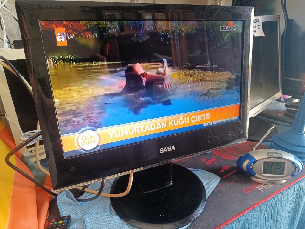 SABA LED HDMI VGA USB Monitör& TV 17" - 20