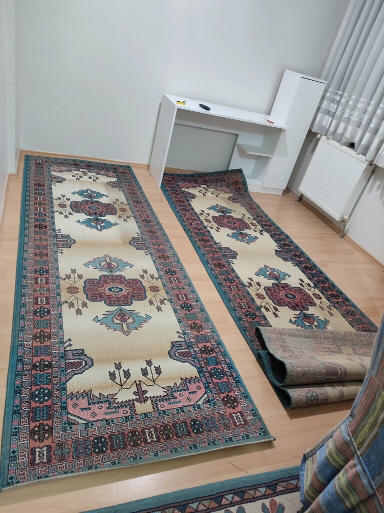 2 adet sık dokuma yolluk 3 ve 4 metre uzunluğunda - 8