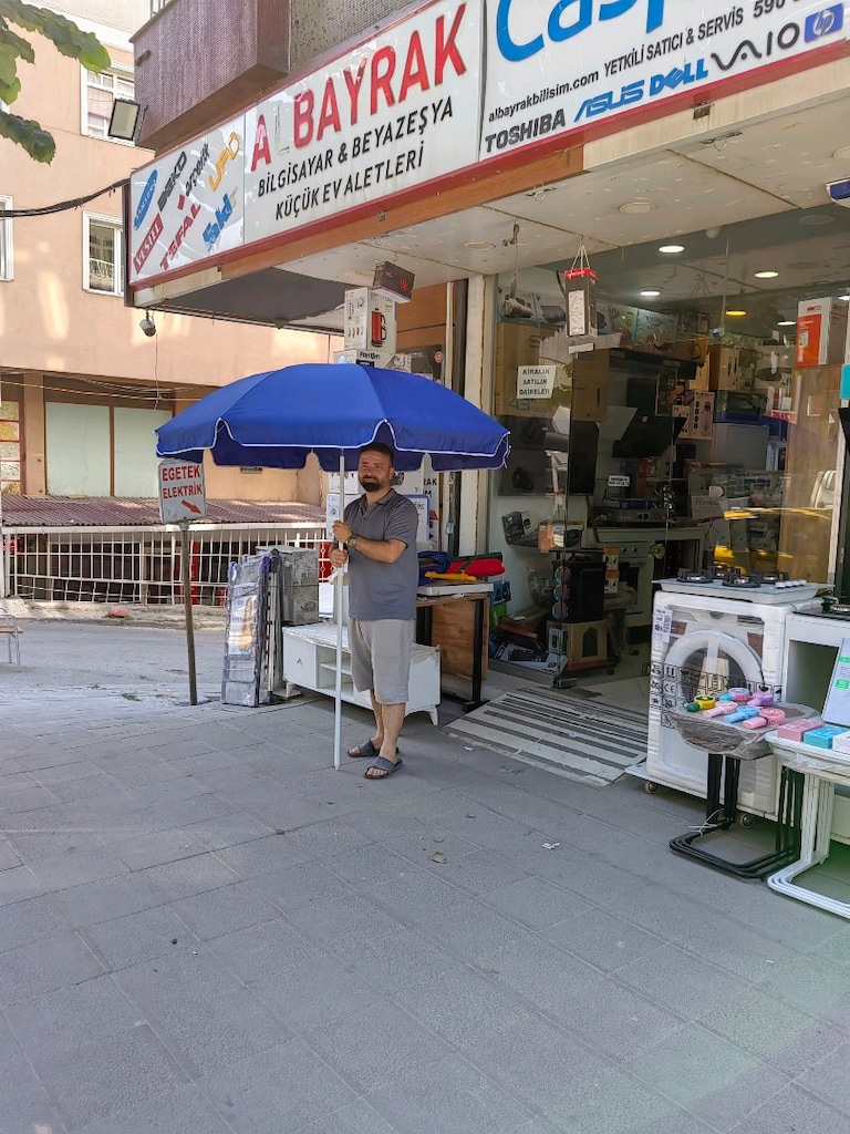 DEV KAMPANYA PLAJ ŞEMSİYESİ ŞEMSİYE KAMP PİKNİK YÜZME KARAVAN MAGAZADA - 15