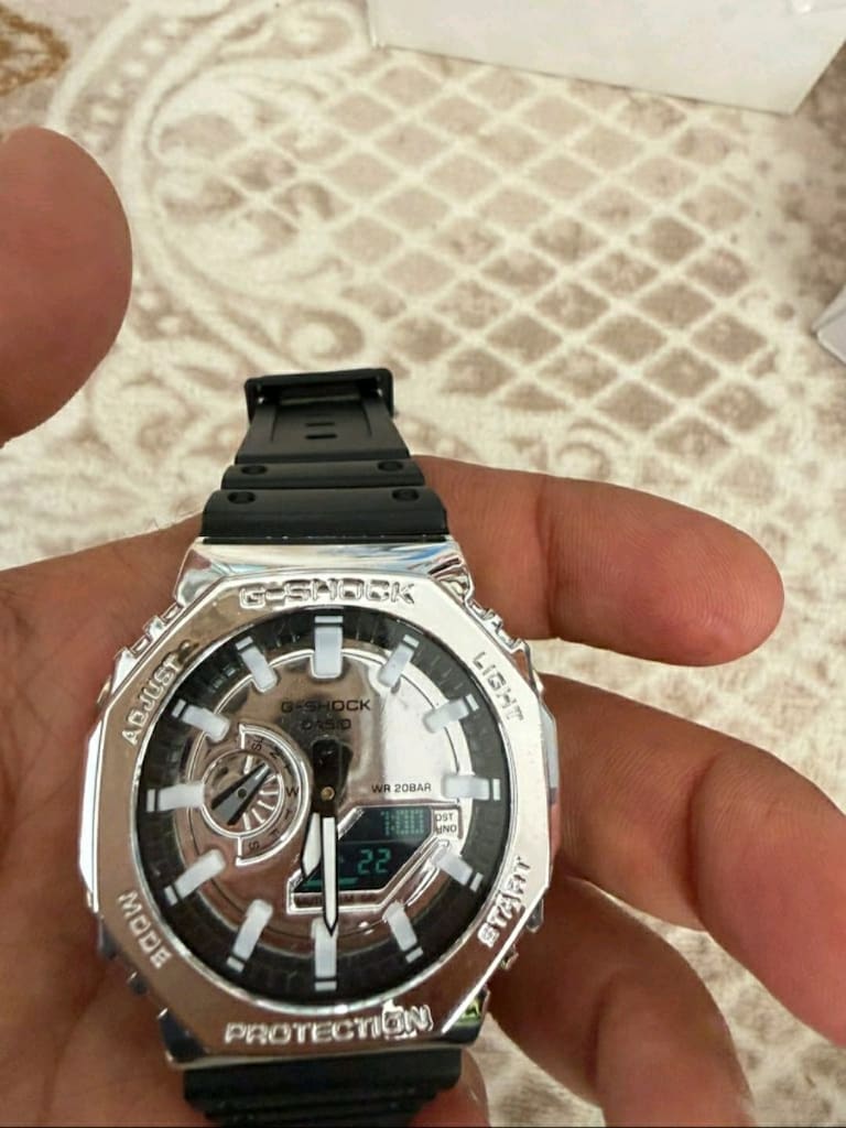 CASIO G-SHOCK AYDINLATMA ALARM