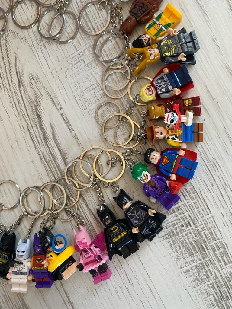 Lego Avengers, Minecraft, Marvel, Dc Anahtarlık - 9