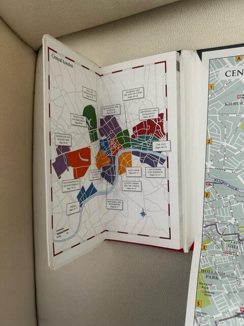 Londra Map & Guide