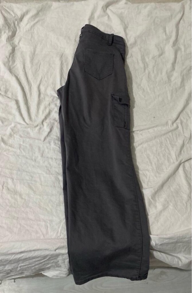 Kargo pantolon Gri - 3