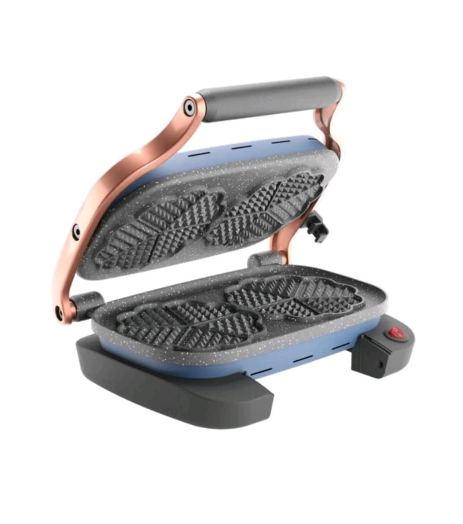 SIFIR Aksu Vintage İkili Waffle Makinesi - 3