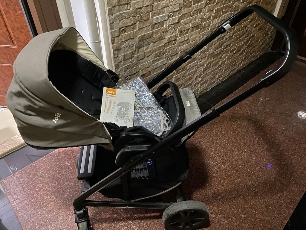 Joie Chrome Bebek Arabası + Joie Gemm Puset (Travel Sistem Oto koltuk) - 3