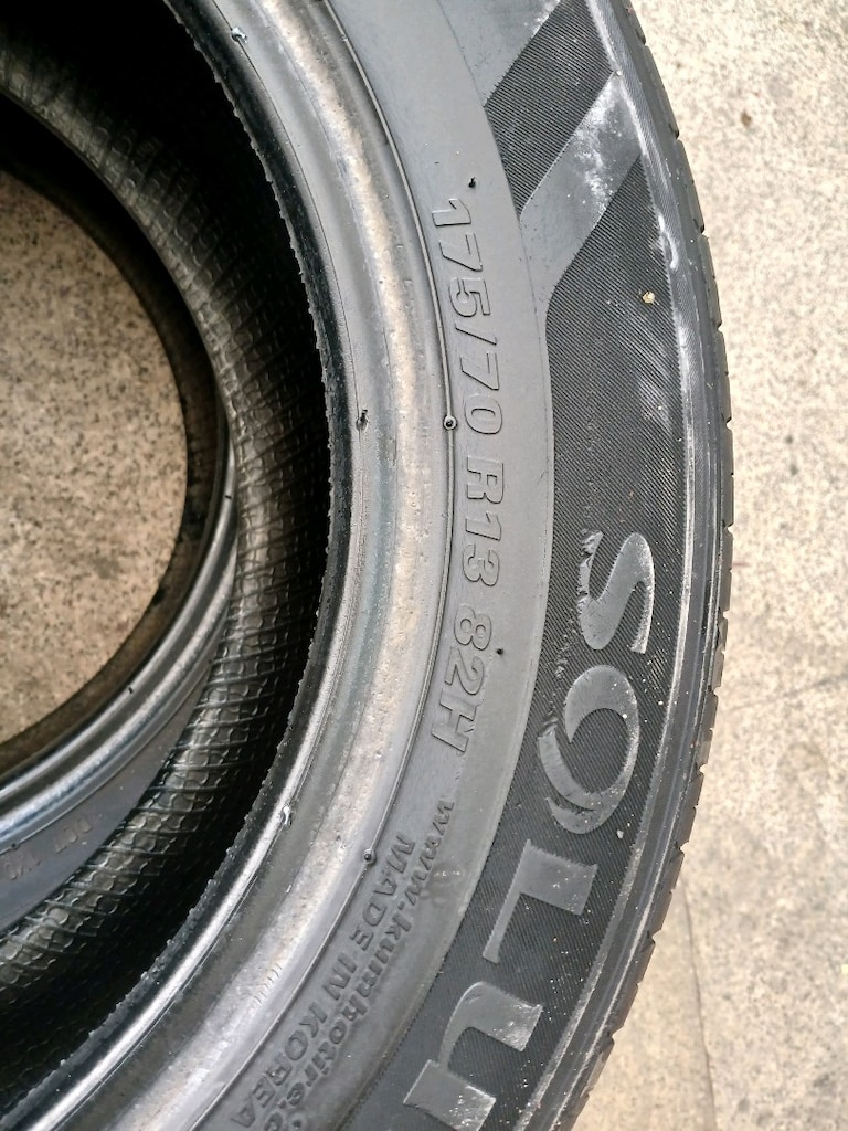 175 70 13 KUMHO MARKA LASTIK 2 ADET - 3