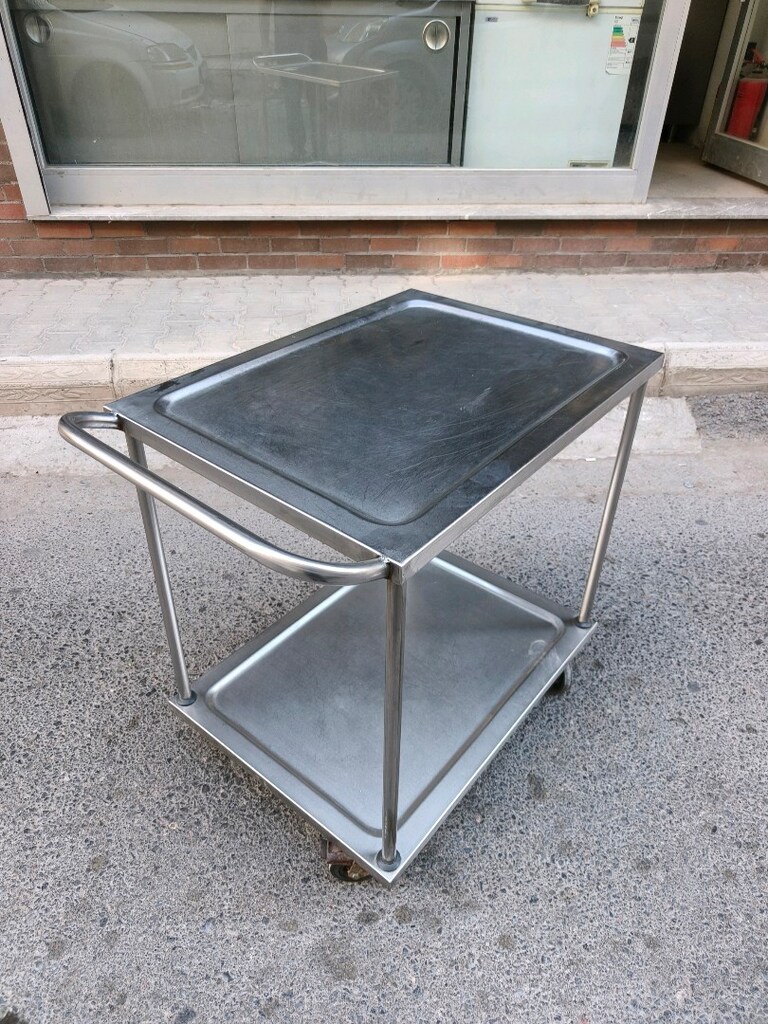 krom servis arabası - 3