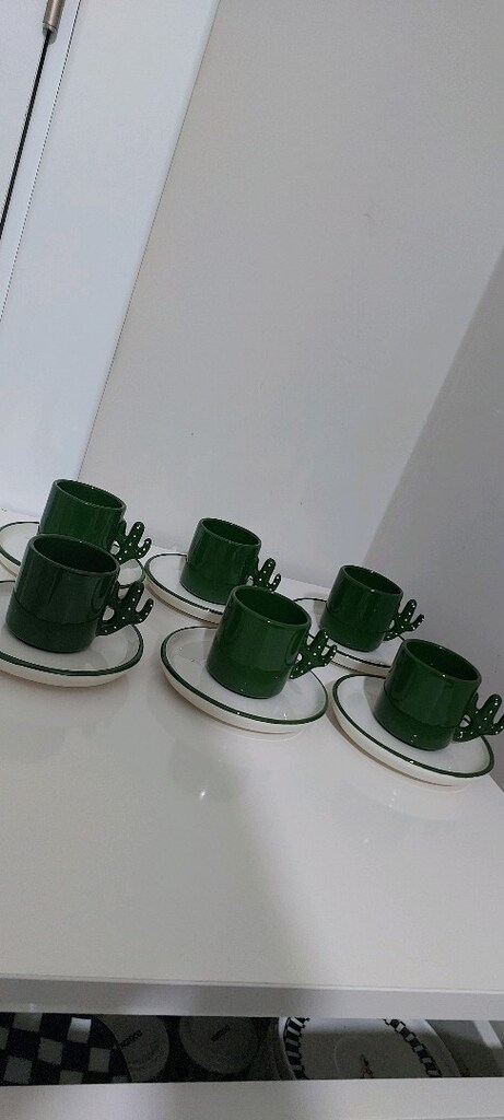 kaktüs fincan takımı - 2