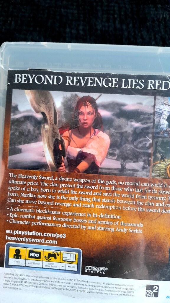 Heavenly Sword PS3 PlayStation oyun - 6
