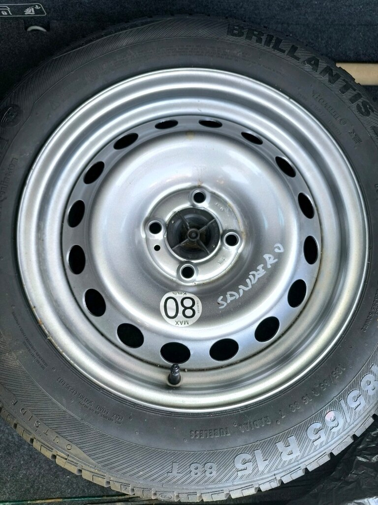 185/6515 / Clio 3 YEDEK LASTİK SIFIR HİC TAKILMADI - 4