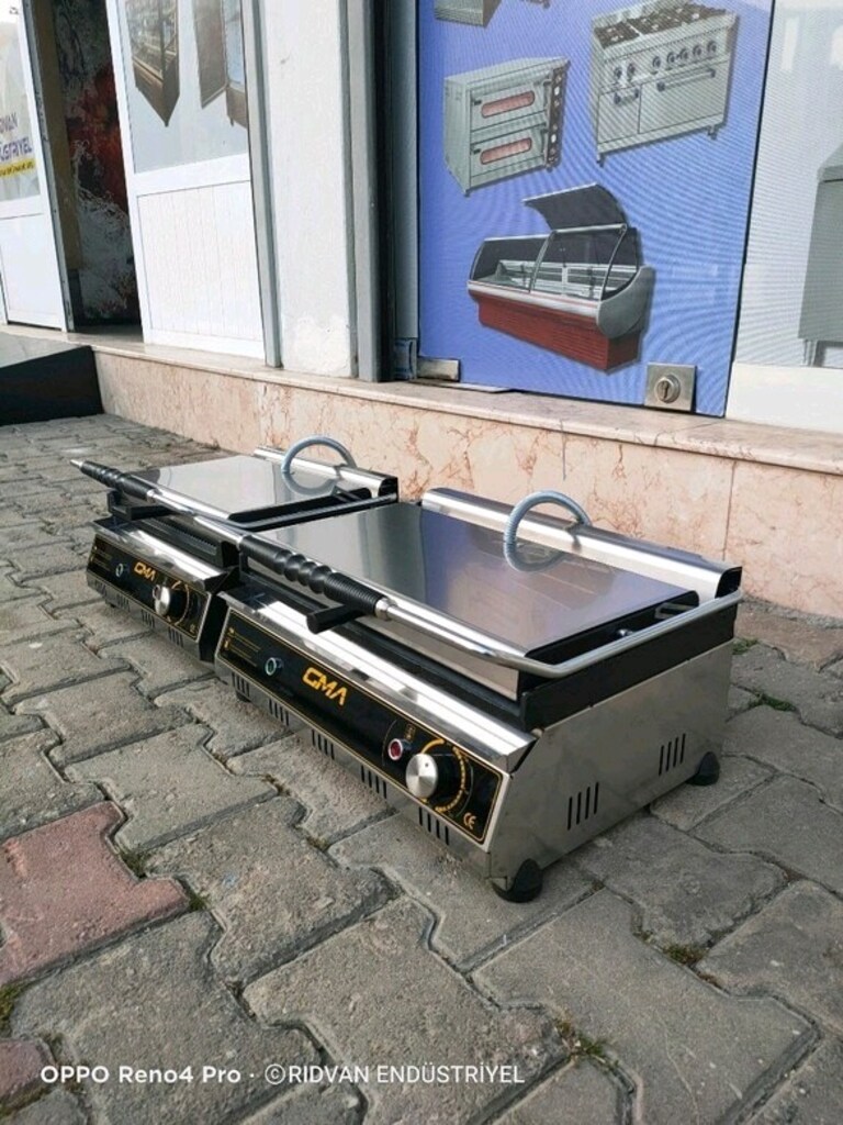 tost makinesi sanayi tipi endüstriyel döküm tost elektrikli tost ocağı - 9