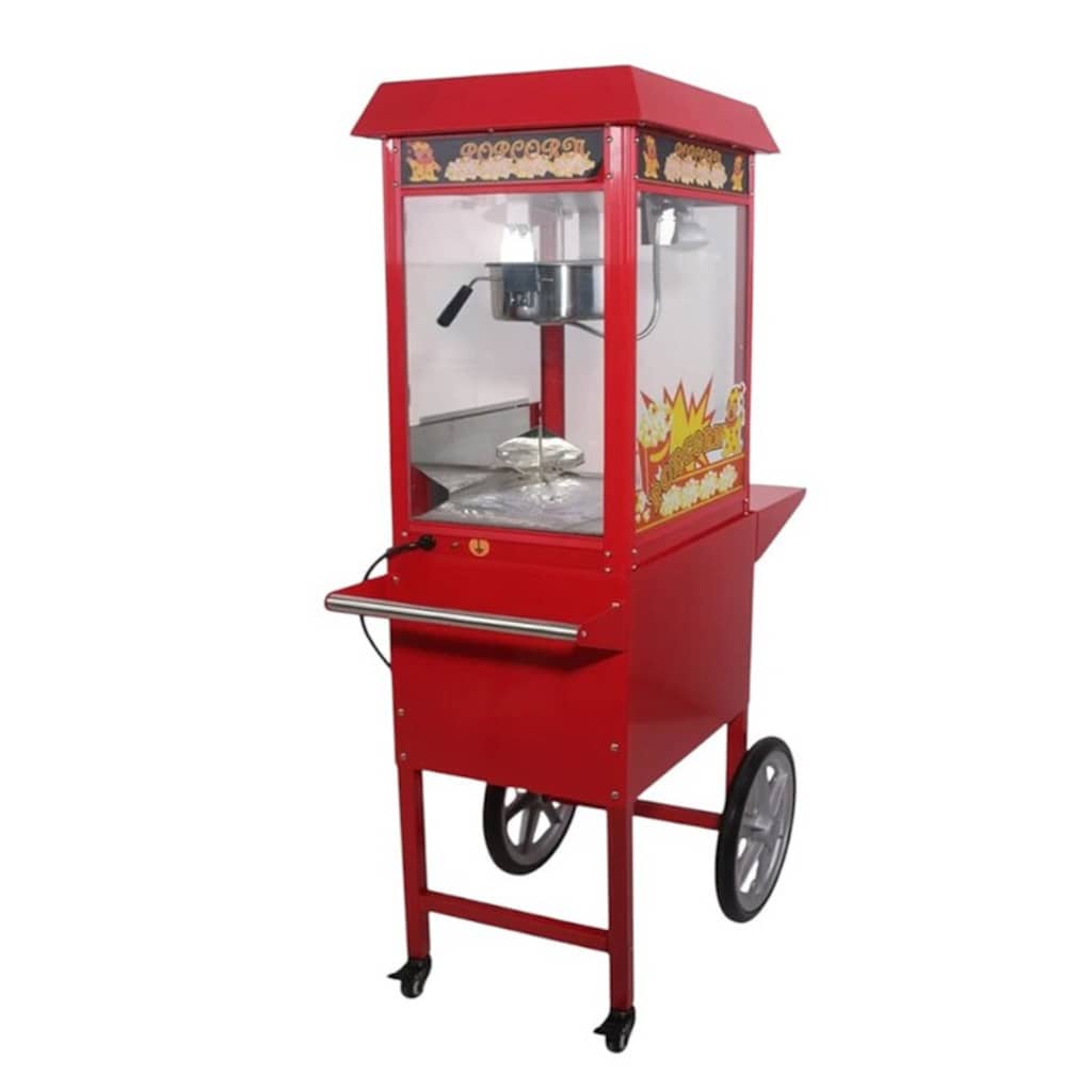 Seyyar Popcorn Mısır Patlatma Makinesi (Model Edremit)1007 - 2