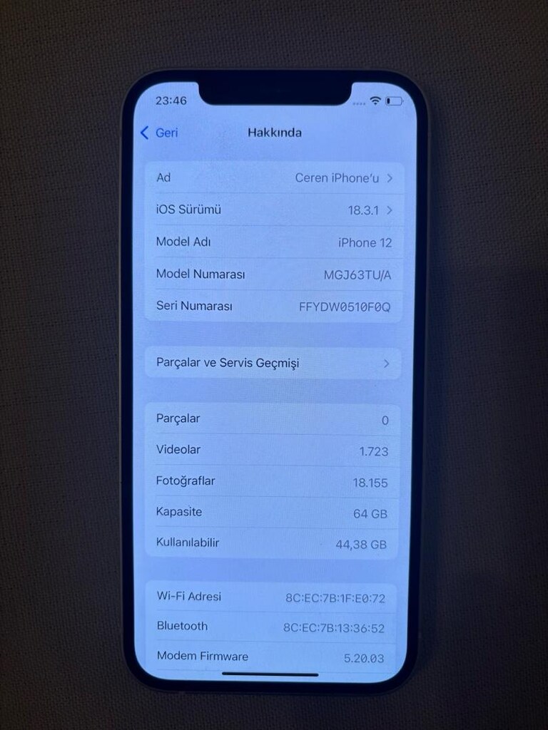 iPhone 12 // 64 GB - 6
