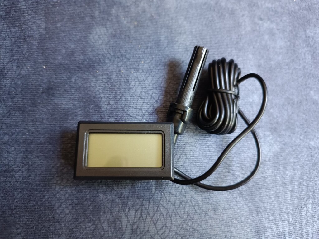 Mini Dijital Sıcalıklık Isı Termometresi (Buzdolabı Depo Oda) - 3