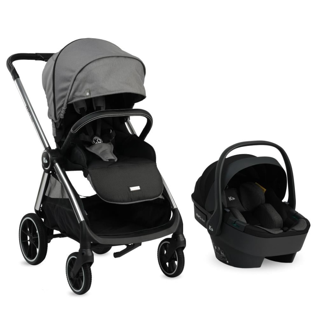 Kraft Dakar i-Size Travel Sistem Bebek Arabası Gri