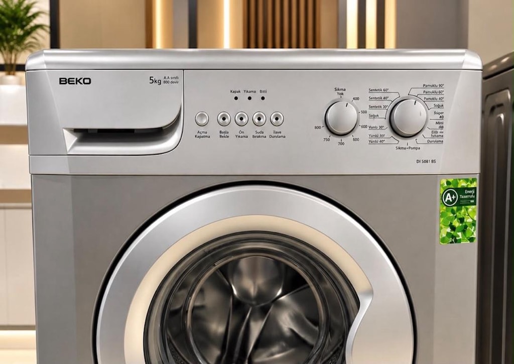 Beko marka Çamaşır makinesi A sınıfı enerji tasaruflu Sağlam sorunsuz - 2