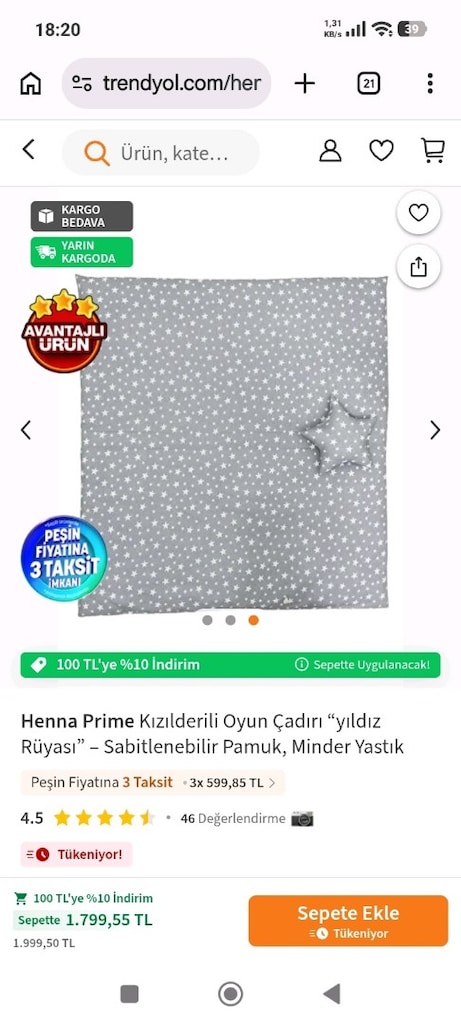 çocuk oyun çadırı - 3