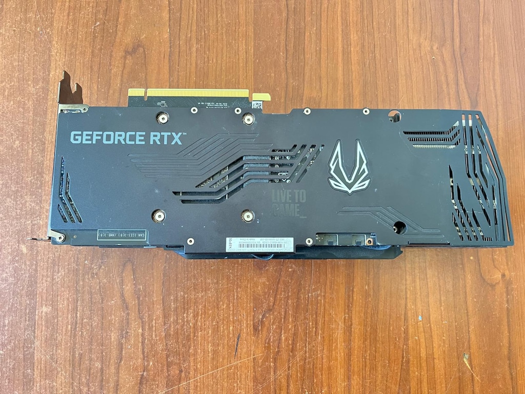 RTX 3080 ti Zotac Gaming Trinity 12 GB Ekran Kartı TEMİZ - 4