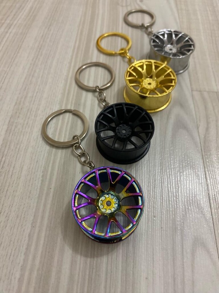 toptan ithal metal jant anahtarlık 100 adet - 9