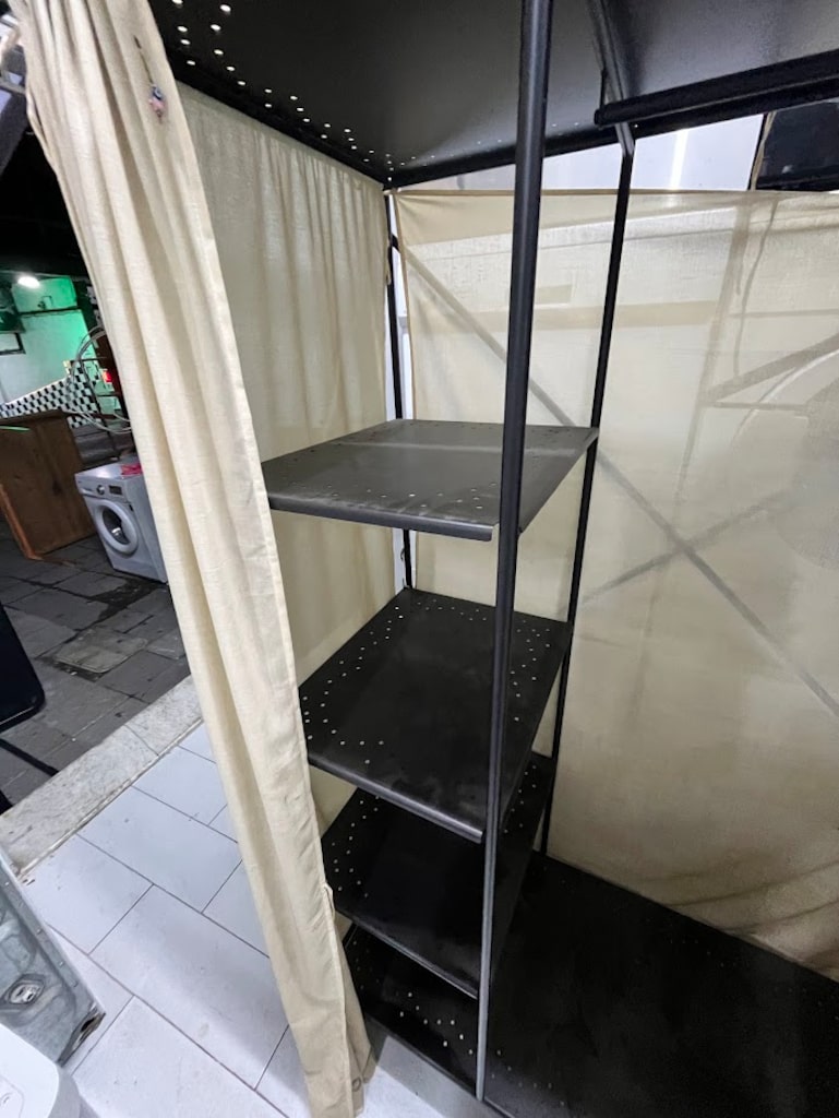 IKEA JONAXEL METAL İSKELETLİ BEZ GİYDİRME DOLAP - 3