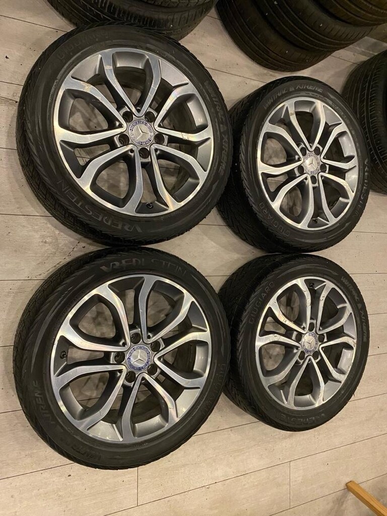 17 inç 5x112 Mercedes jant lastik takımı - 2