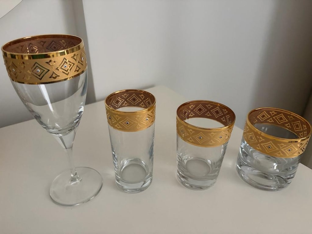 Gümüşlük bardak seti - 4