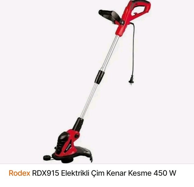 Rodex Rdx15 elektrikli çim biçme makinasi