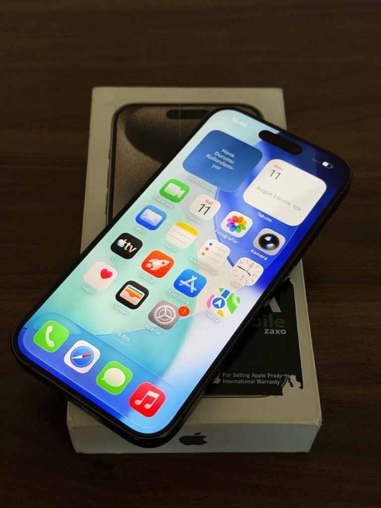 APPLE İPHONE 15 PRO YD TEMİZ VE SORUNSUZ ORJ GARANTİLİ SERİ - 5