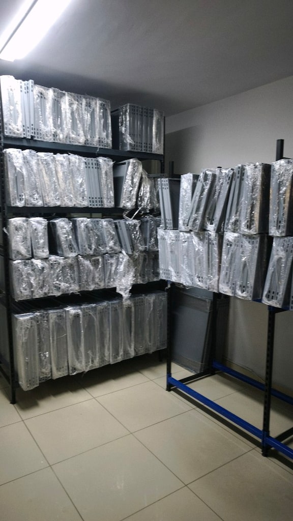 çelik raf depo rafı oto yedek parça rafı ofis rafı ev rafı 93 x 43 - 6