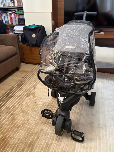 Doona Liki Trike S3 Katlanır Bebek Bisikleti, Yağmurluk ve Çanta Dahil
