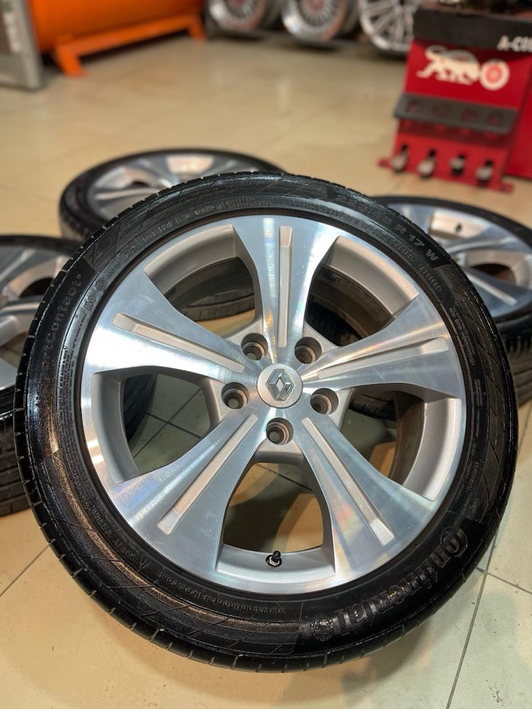 17 İNÇ ORJİNAL MEGANE 3 COUPE JANT LASTİK TAKIMI - 4