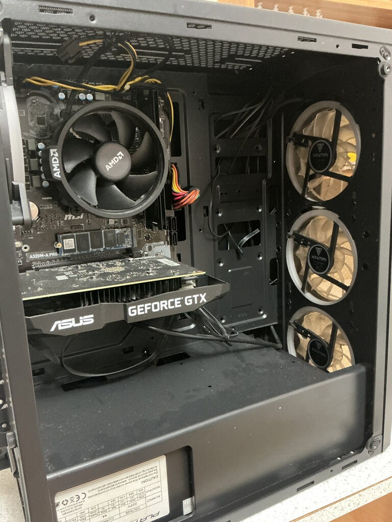 RYZEN3 3200G + ASUS 1650 4 GB GAMİNG SİSTEM - 7