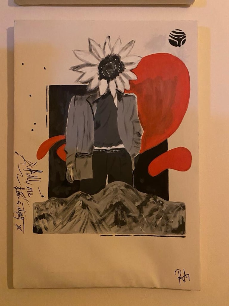 El Yapımı Orijinal Akrilik Tablo – 35x50 cm | Sanatçı İmzalı - 3