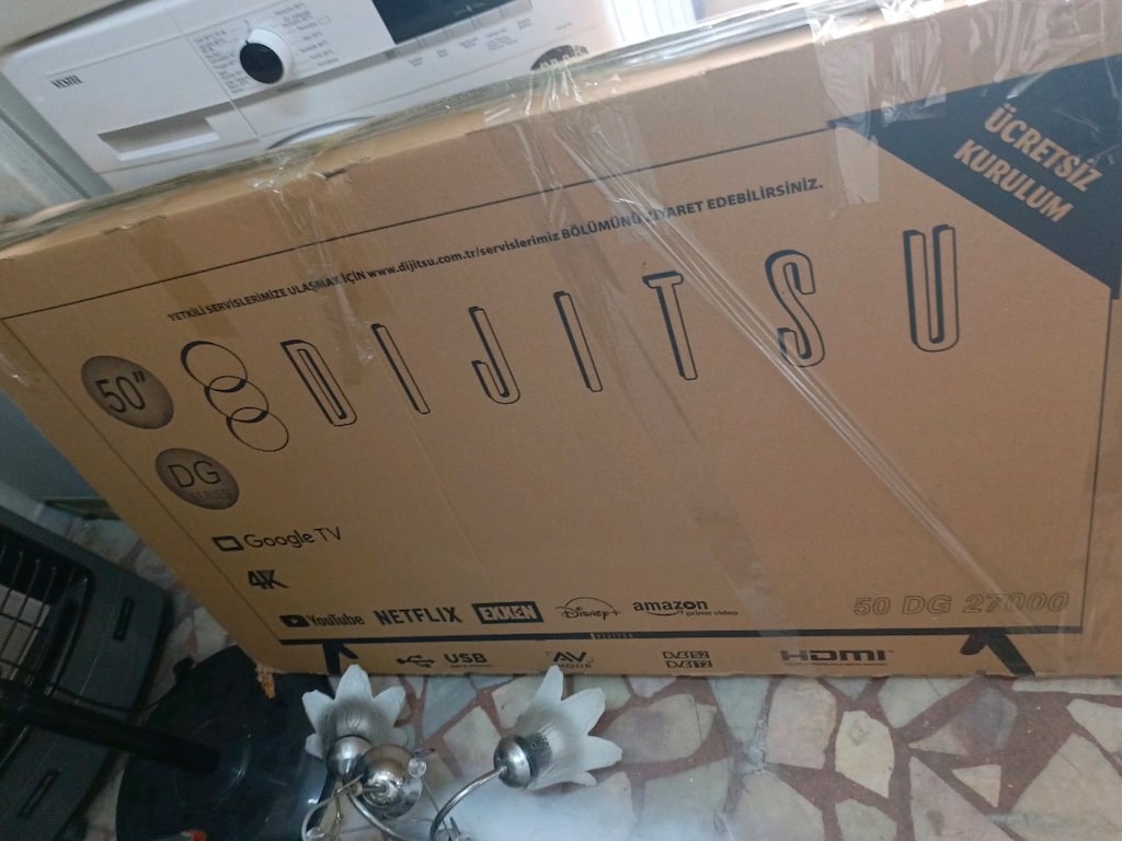 Sıfır Dijitsu 127 ekran akıllı tv nakliye kurumum garanti ücretsiz - 5
