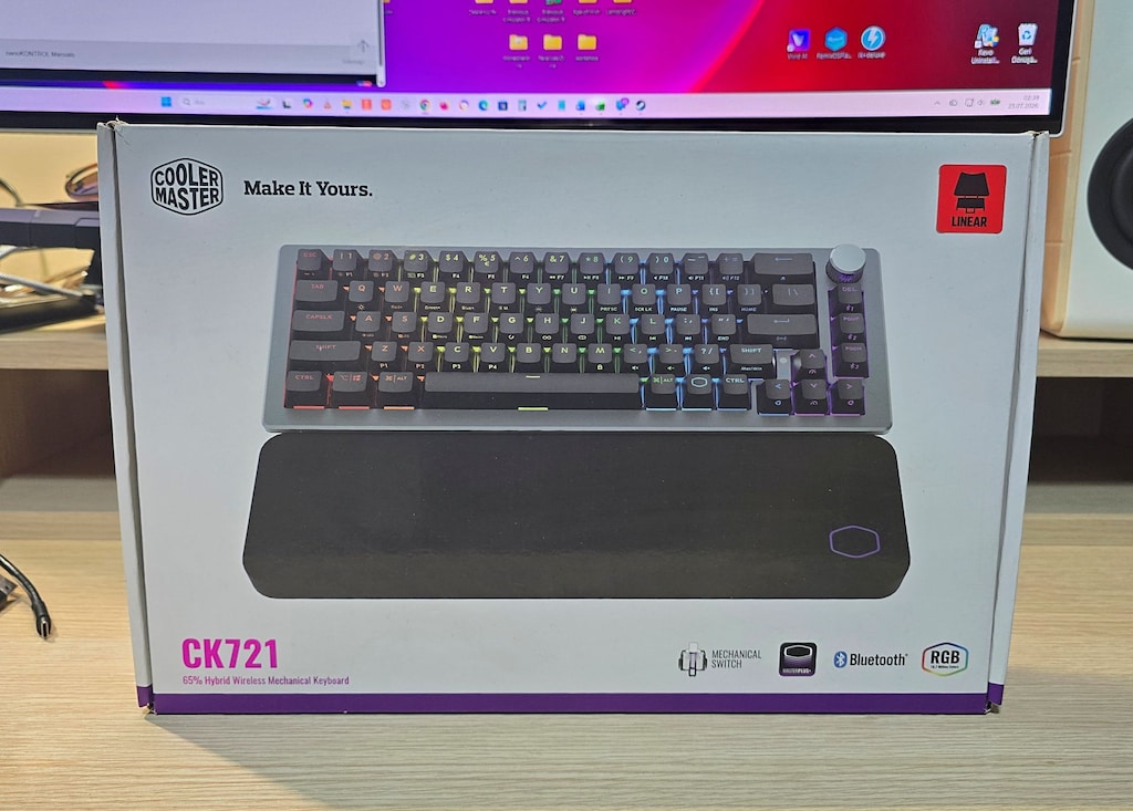 Cooler Master CK721 | RGB Mekanik Oyuncu Klavyesi (Türkçe) - 3