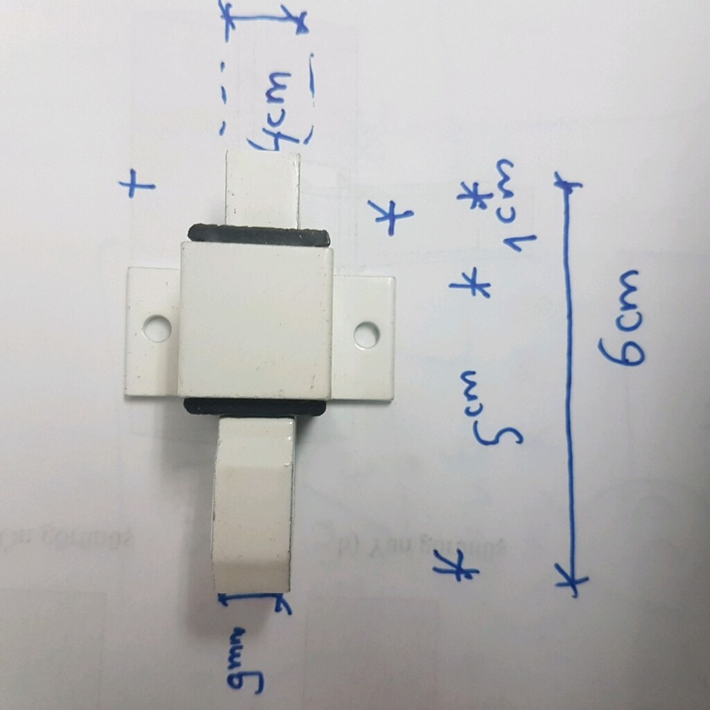 Ahşap, Pvc, Alüminyum, metal kapı pencere dış kilidi, tek taraflı, kar - 6