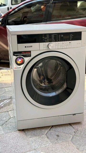 sıfırayarıdna yenimodel a+++ arçelik 9kğ sesiz gri çamaşırmakinası